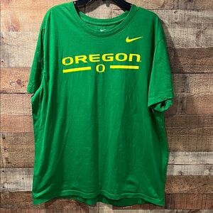 Nike Green Oregon Short Sleeve Tee men's XXL